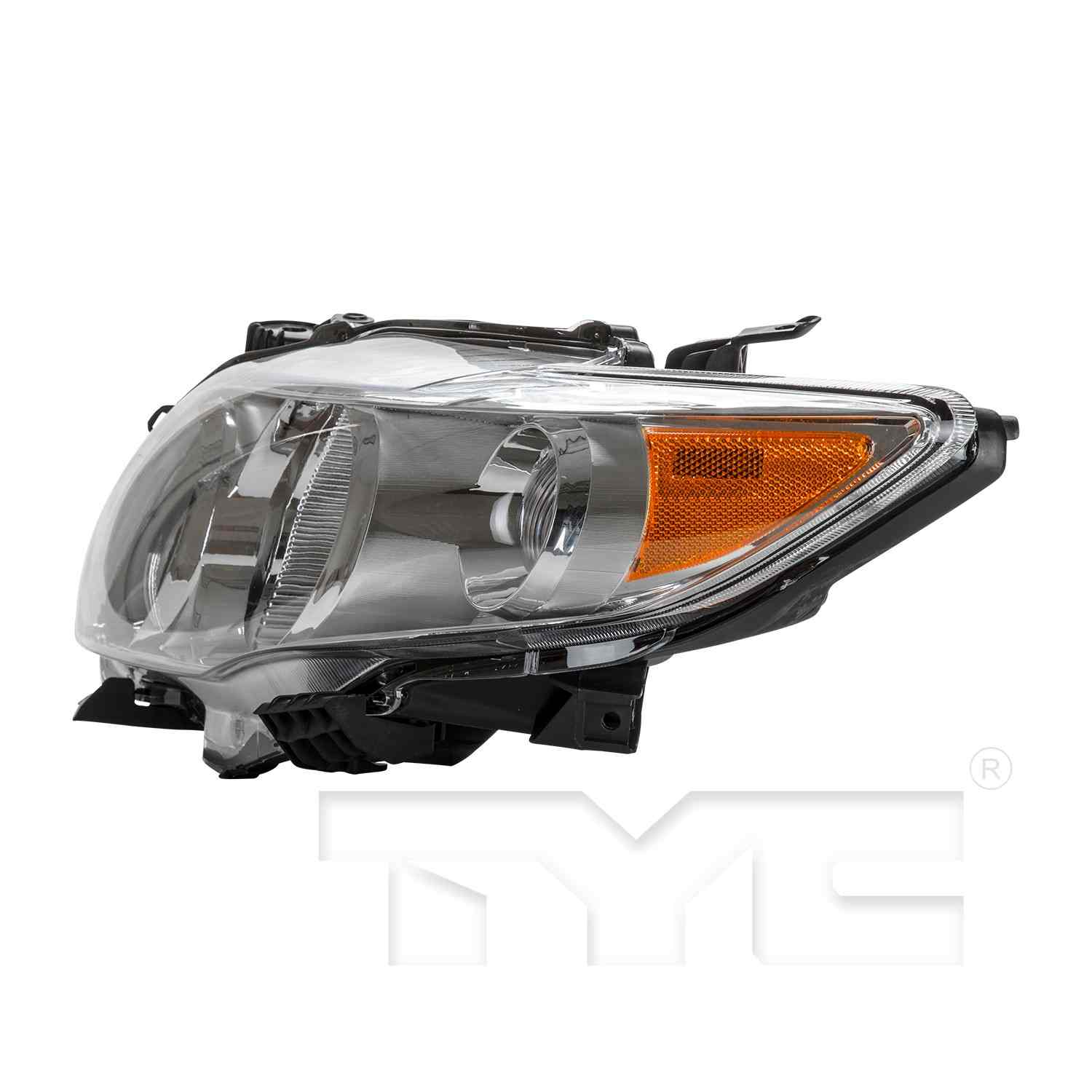 Side View of Left Headlight Assembly TYC 20-6994-00-9