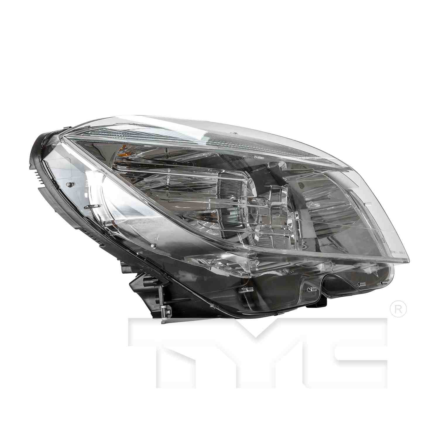 Side View of Headlight Assembly TYC 20-6997-00