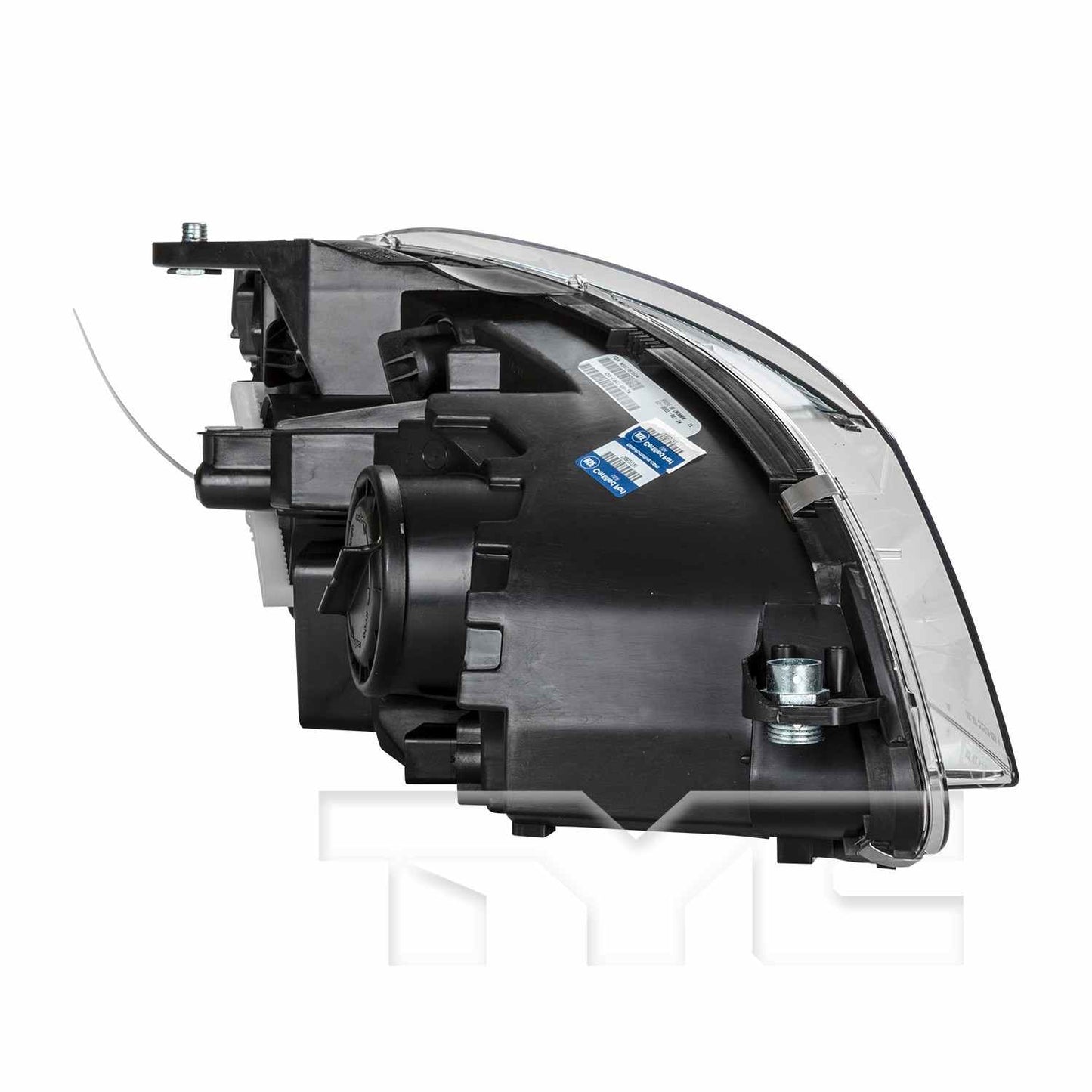 Angle View of Headlight Assembly TYC 20-6998-00