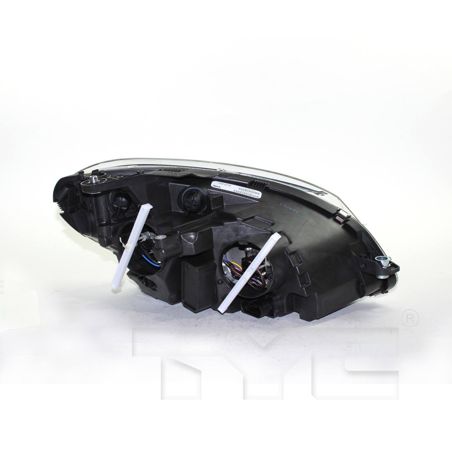 Back View of Headlight Assembly TYC 20-6998-00