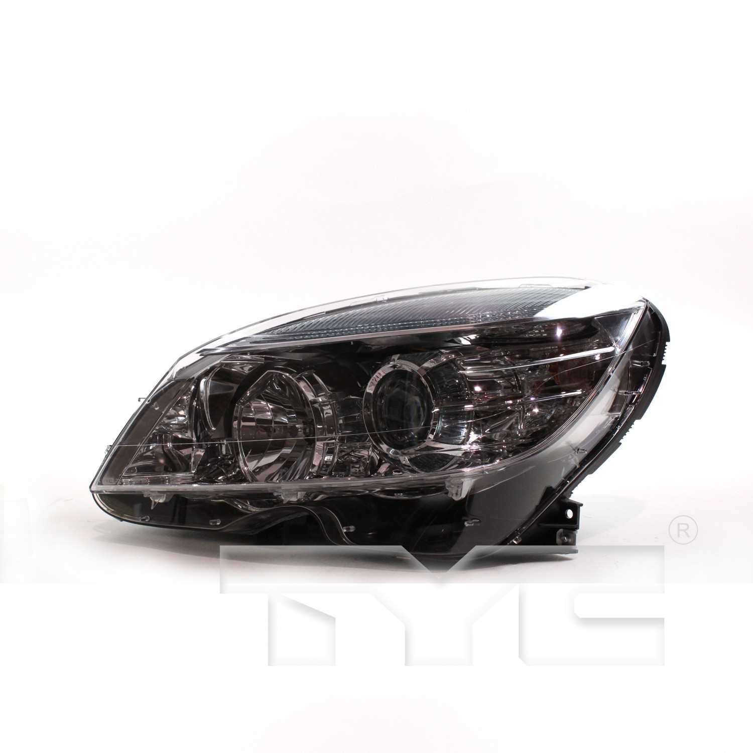 Front View of Headlight Assembly TYC 20-6998-00