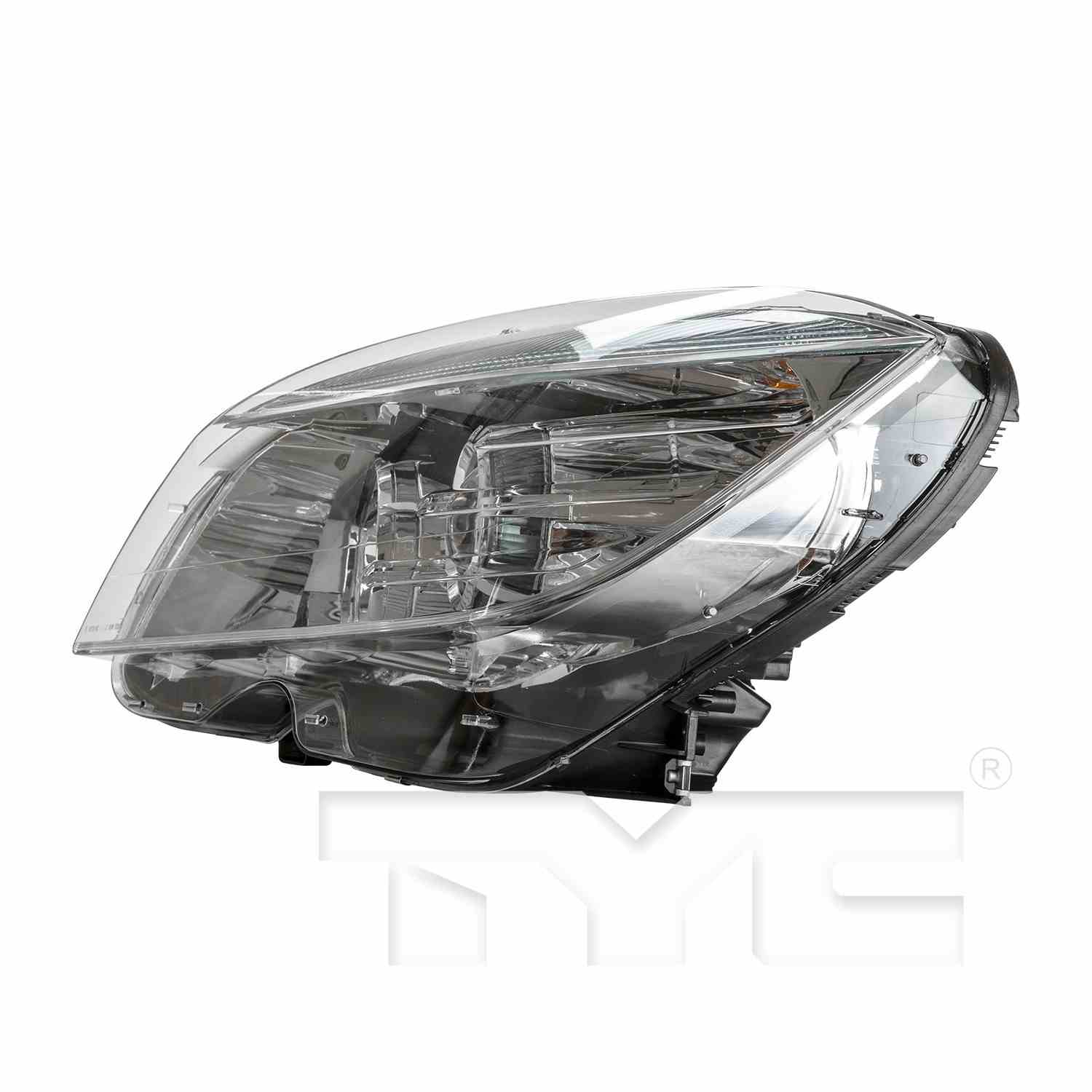 Side View of Headlight Assembly TYC 20-6998-00