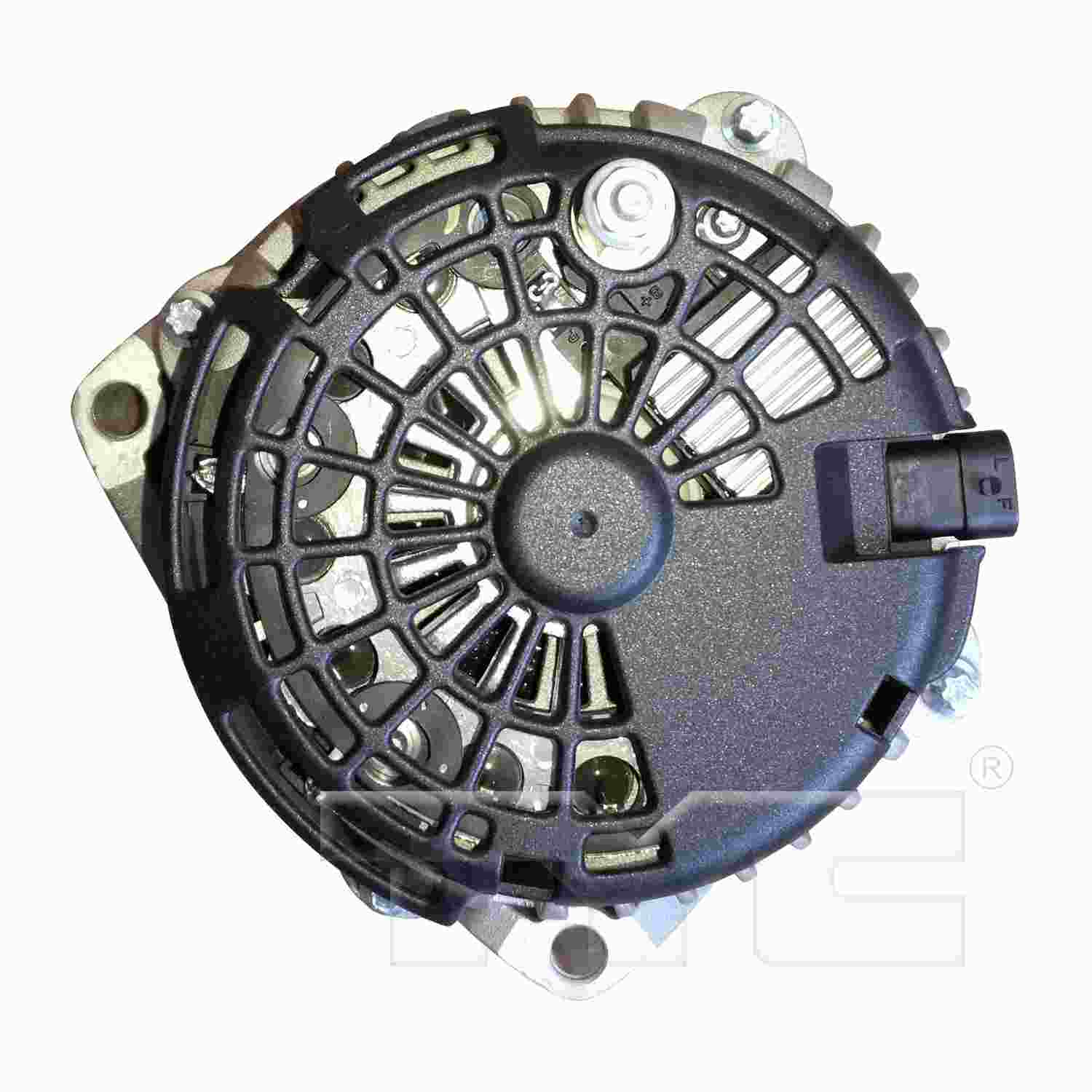 Angle View of Alternator TYC 2-08301