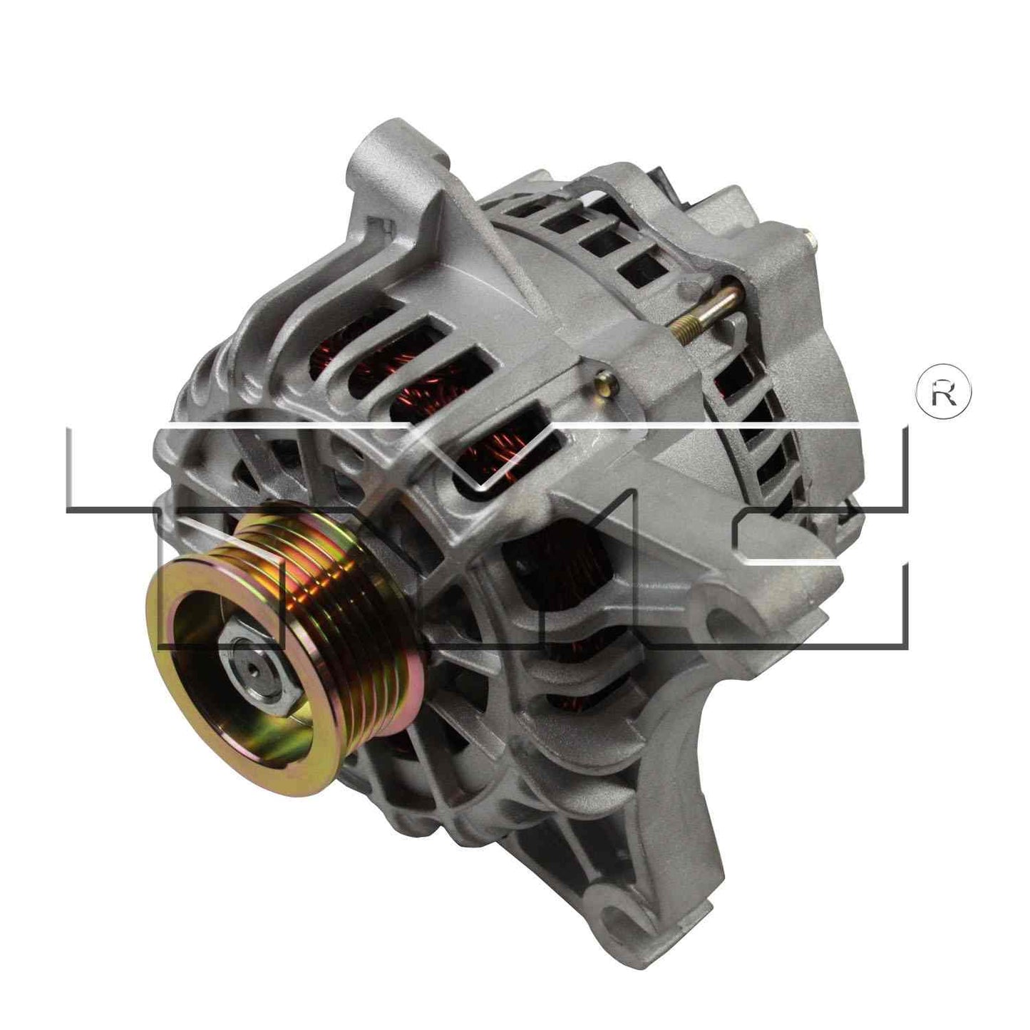 Connector View of Alternator TYC 2-08310