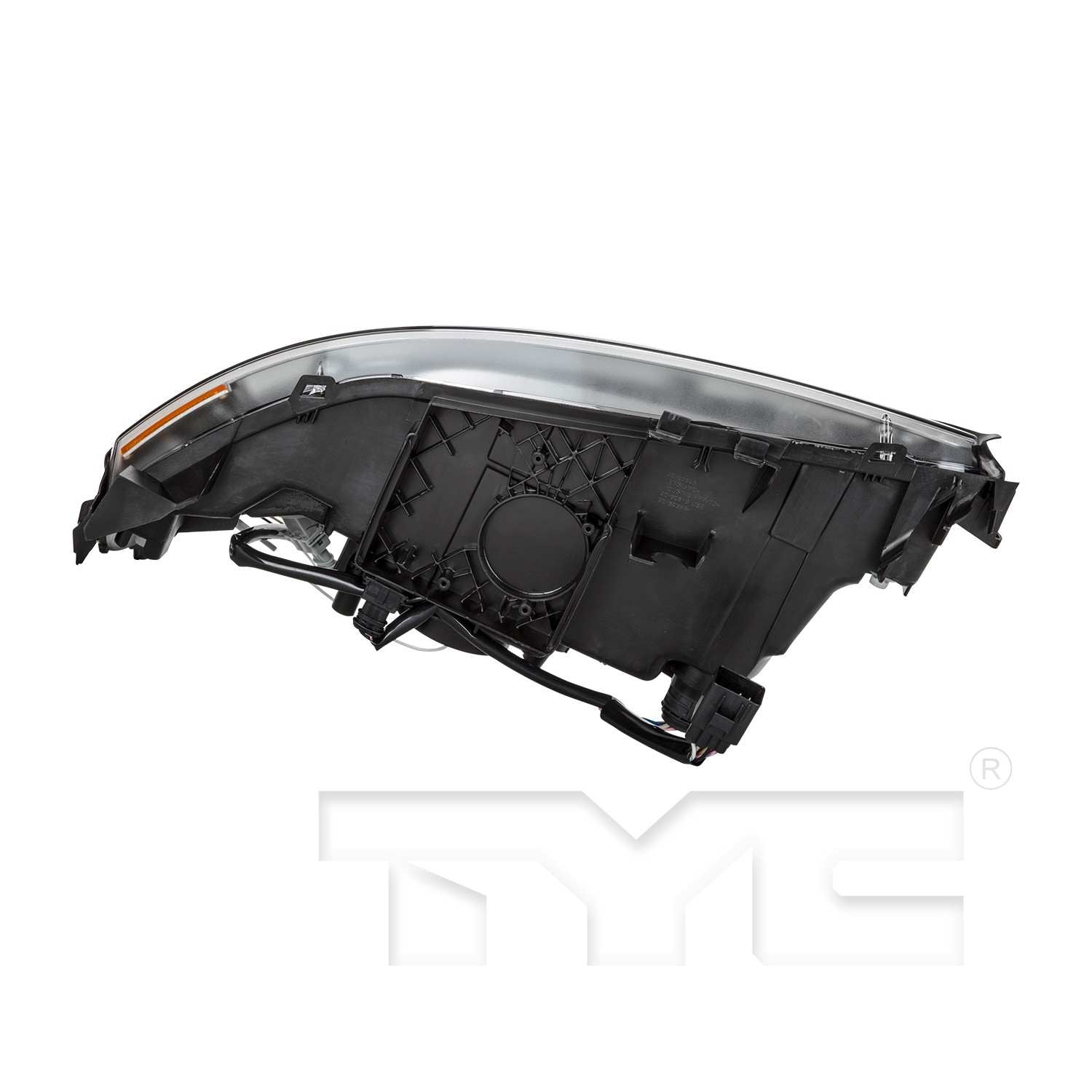 Bottom View of Right Headlight Assembly TYC 20-9081-00