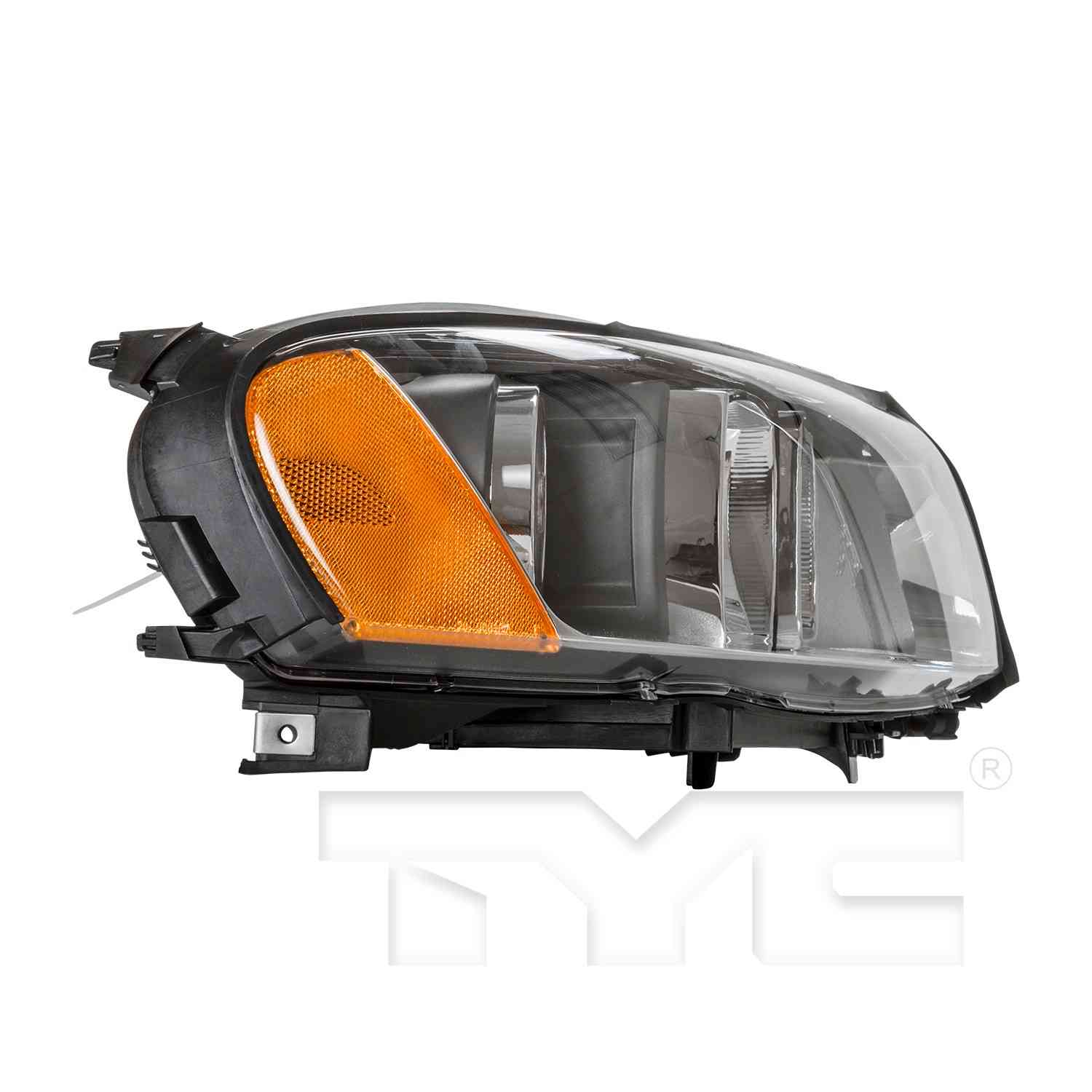 Side View of Right Headlight Assembly TYC 20-9081-00