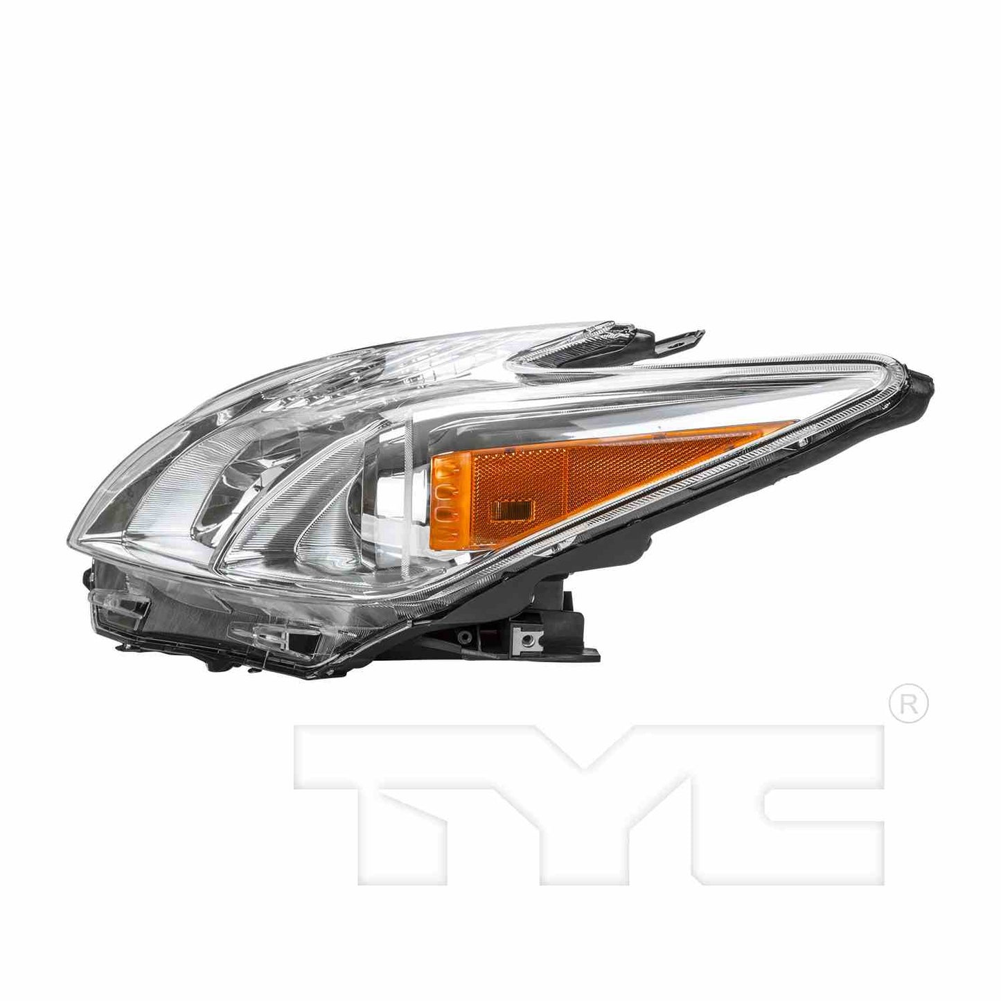 Side View of Left Headlight Assembly TYC 20-9092-90