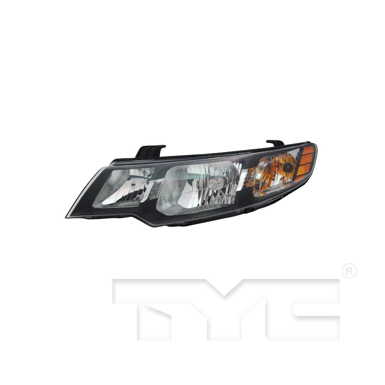 Front View of Left Headlight Assembly TYC 20-9118-00-9