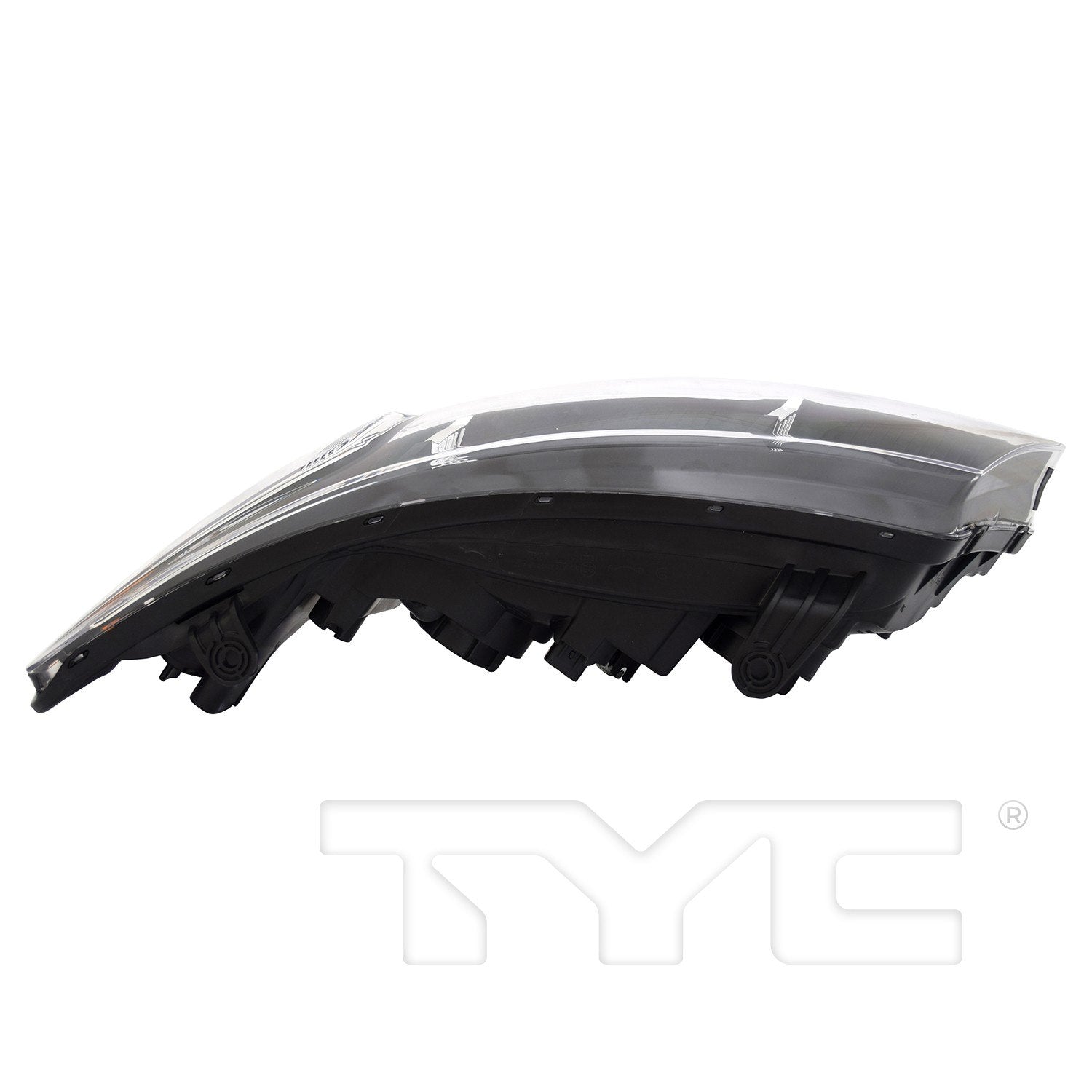 Top View of Left Headlight Assembly TYC 20-9118-00-9