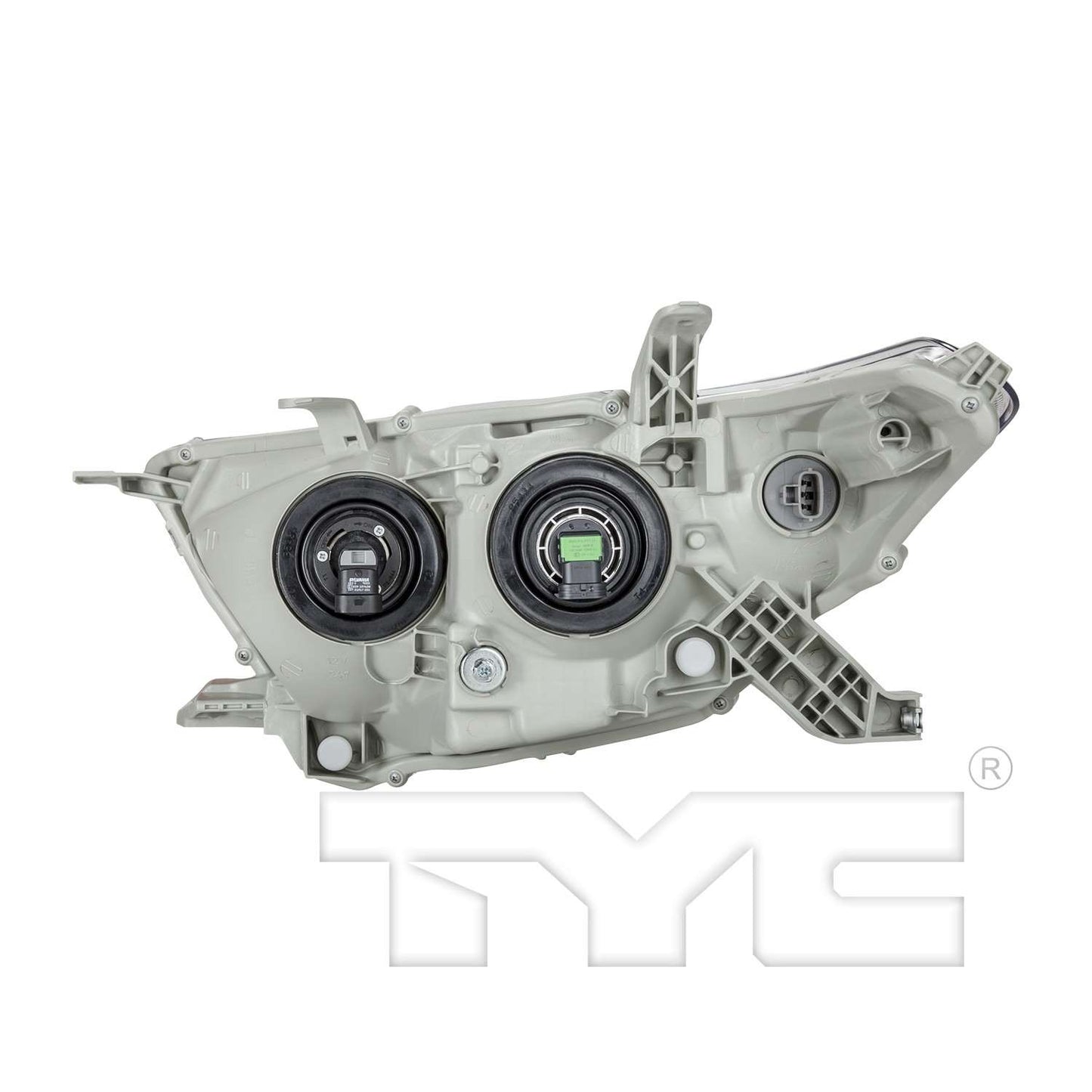 Back View of Right Headlight Assembly TYC 20-9169-00-9