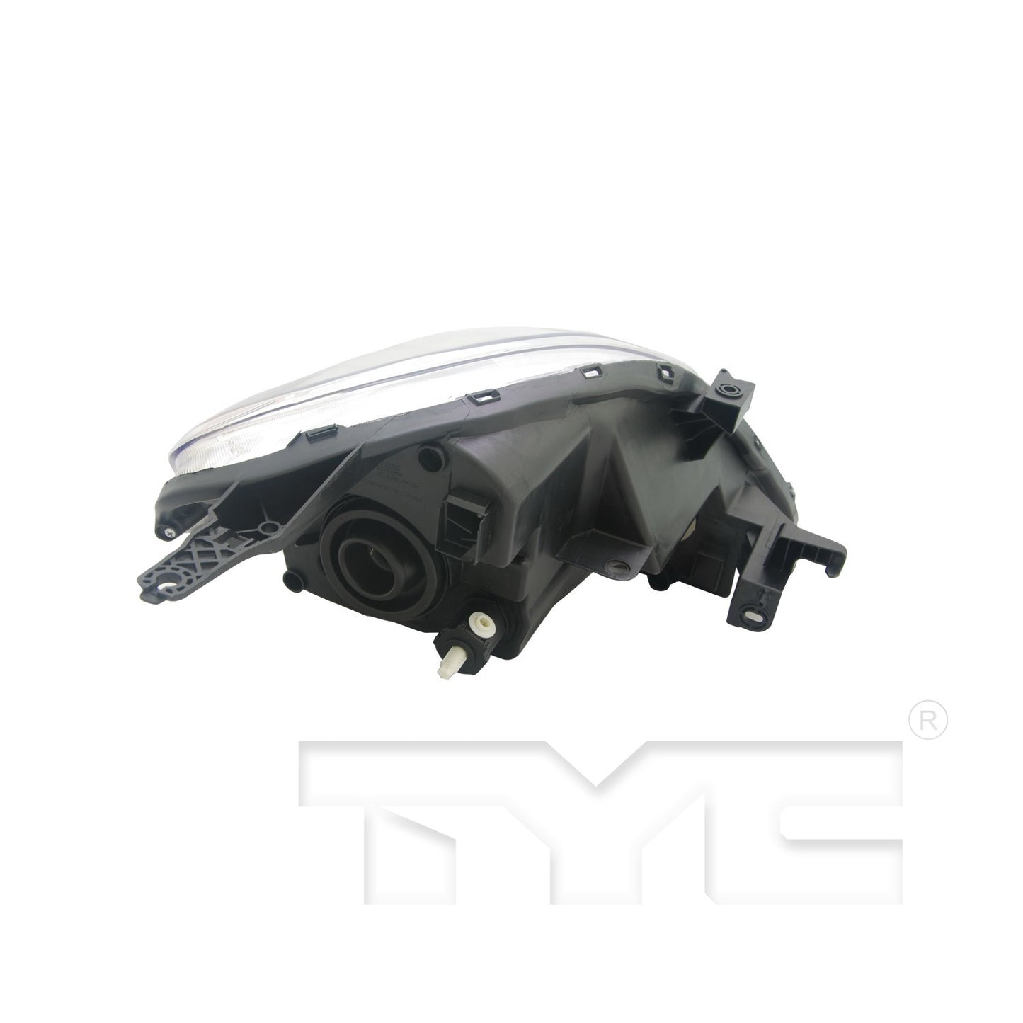 Back View of Left Headlight Assembly TYC 20-9220-00