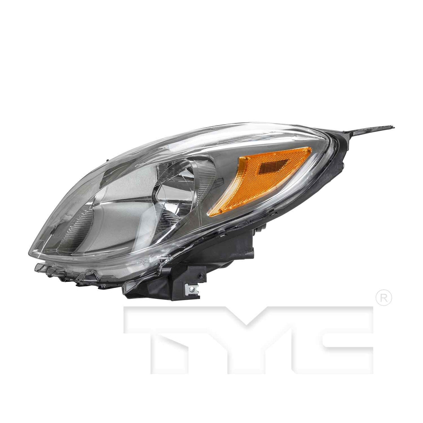 Side View of Left Headlight Assembly TYC 20-9220-00