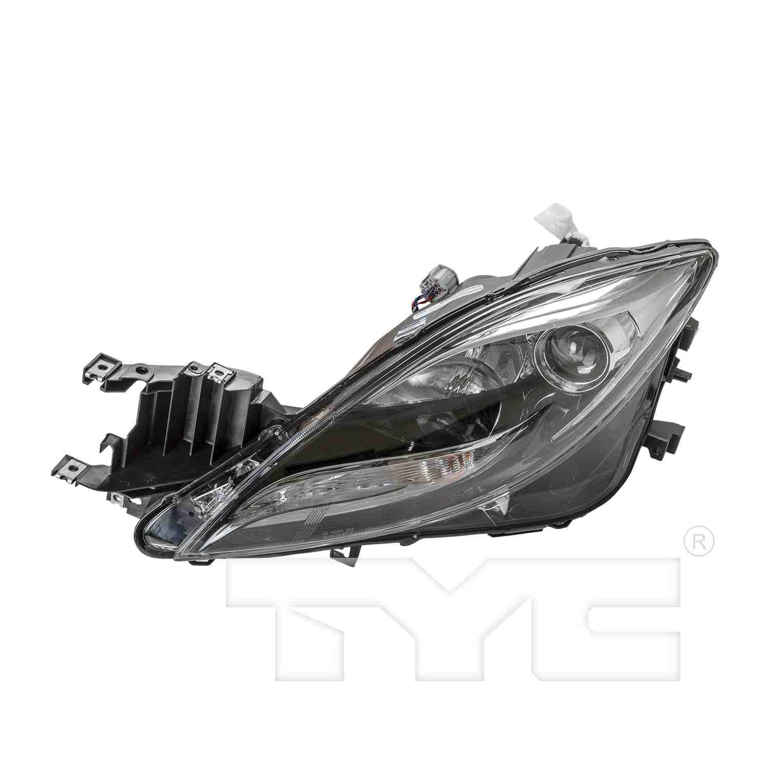 Front View of Left Headlight Assembly TYC 20-9236-00