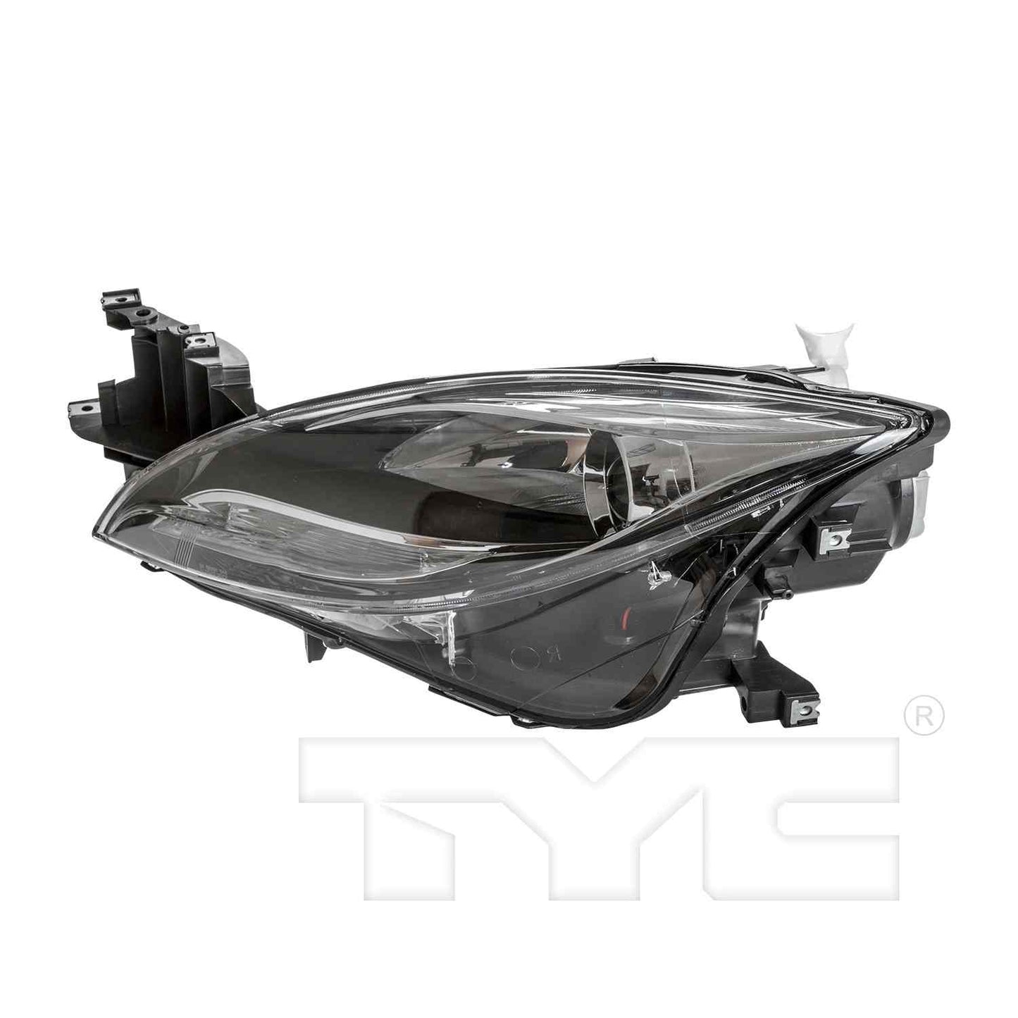 Side View of Left Headlight Assembly TYC 20-9236-00