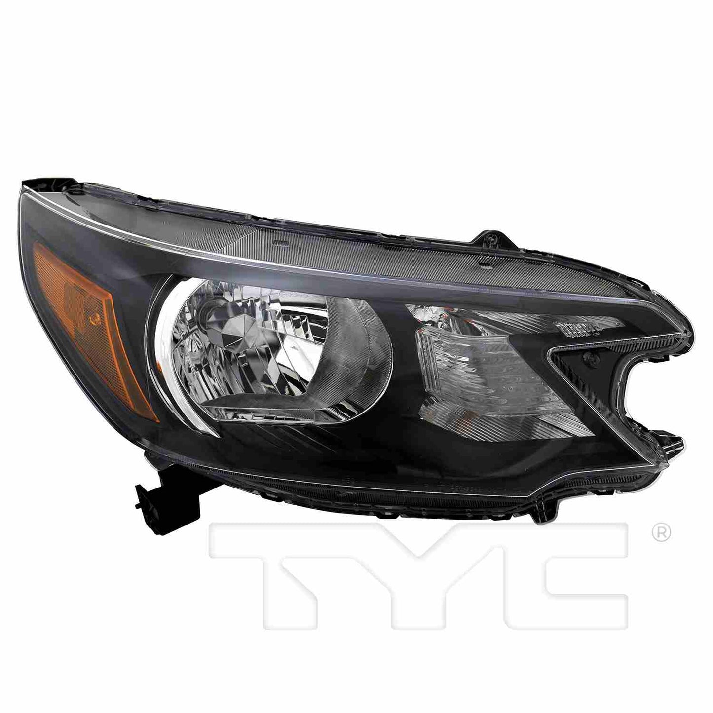 Front View of Right Headlight Assembly TYC 20-9243-00-9