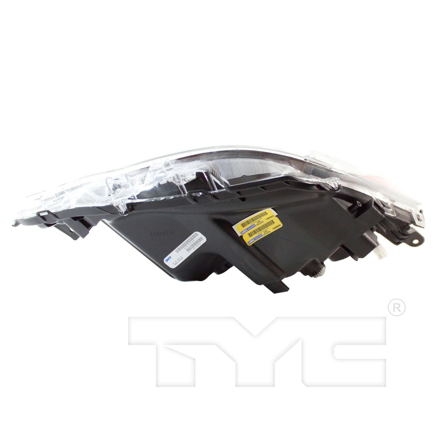 Bottom View of Left Headlight Assembly TYC 20-9282-00