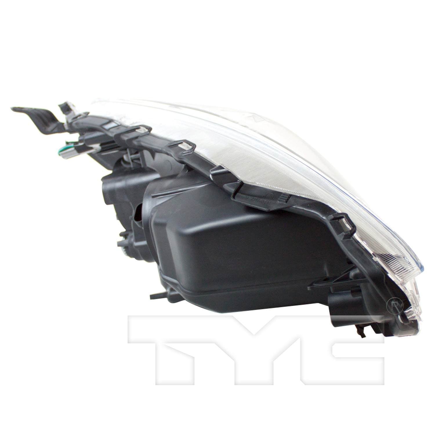 Side View of Left Headlight Assembly TYC 20-9282-00