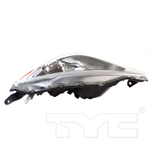 Top View of Left Headlight Assembly TYC 20-9282-00