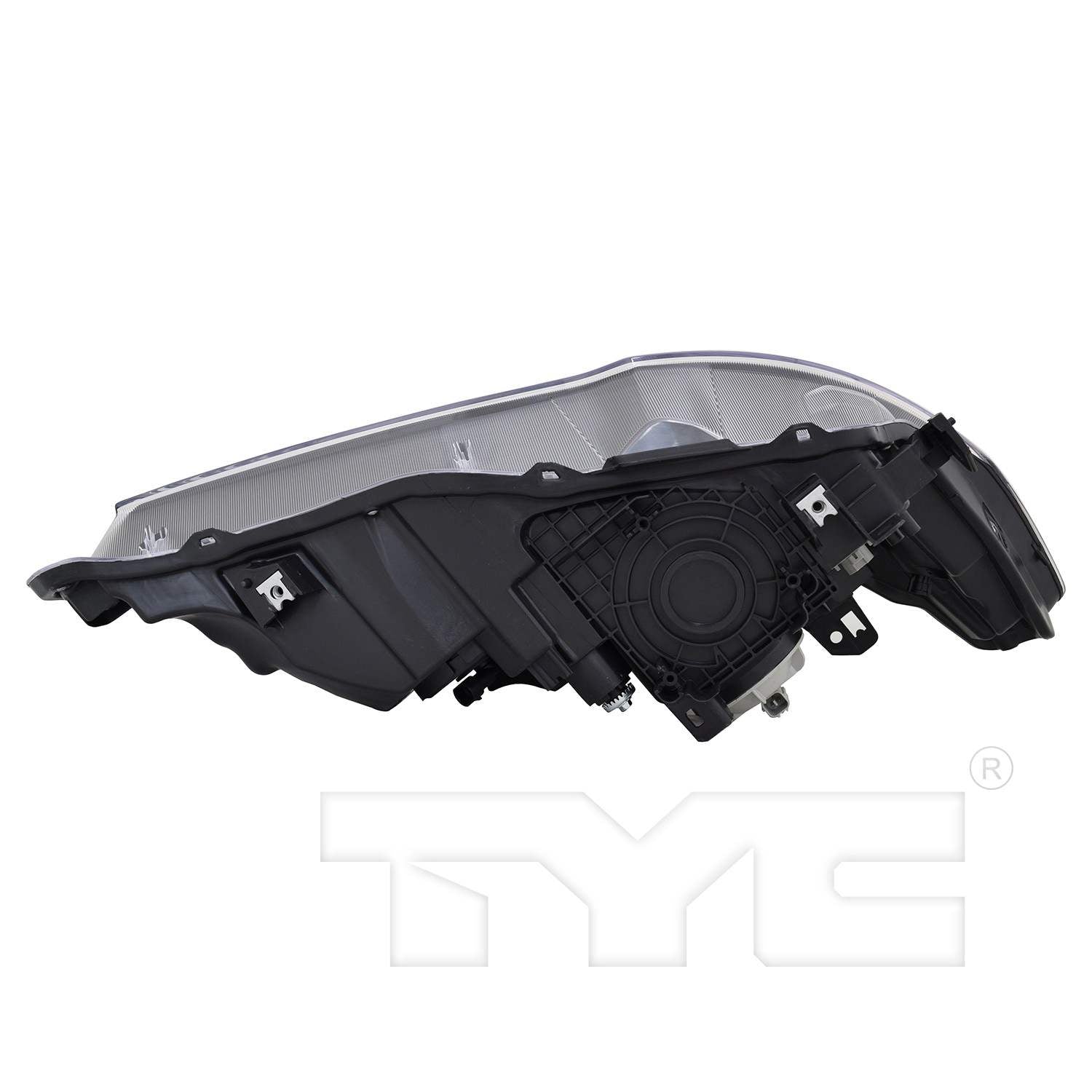 Bottom View of Headlight Assembly TYC 20-9286-00