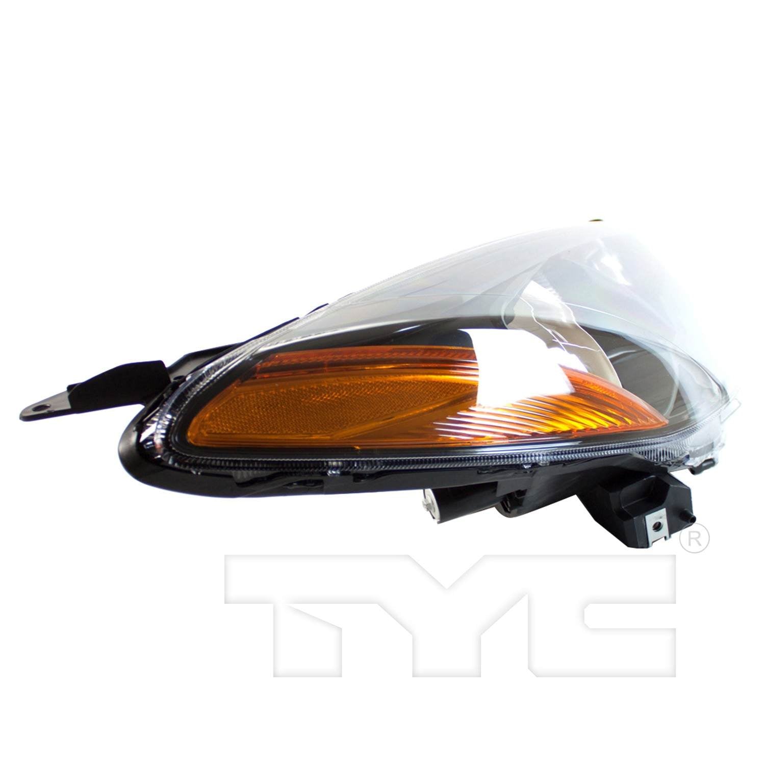 Angle View of Right Headlight Assembly TYC 20-9301-00