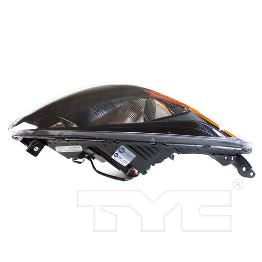 Top View of Right Headlight Assembly TYC 20-9301-00