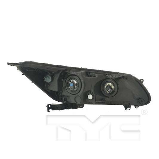 Back View of Right Headlight Assembly TYC 20-9357-00-9