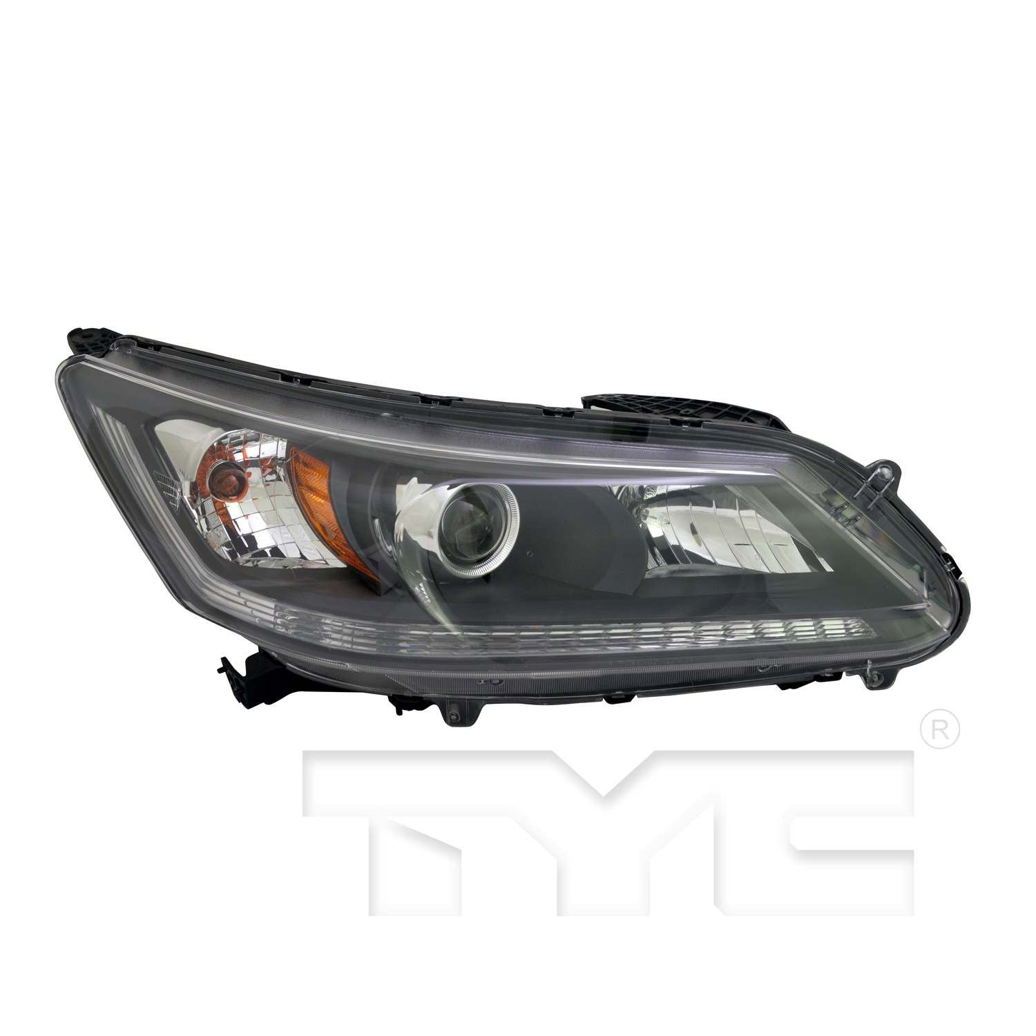 Front View of Right Headlight Assembly TYC 20-9357-00-9