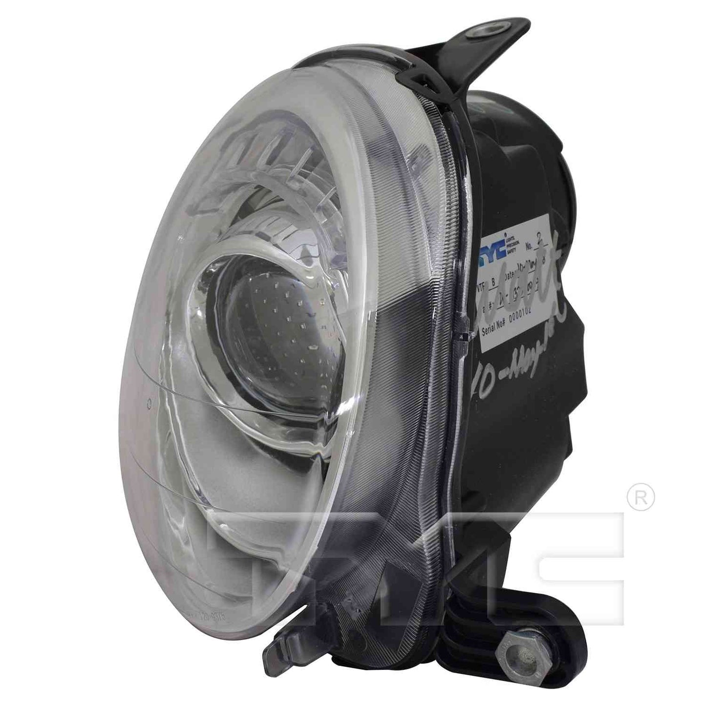 Angle View of Headlight Assembly TYC 20-9375-00