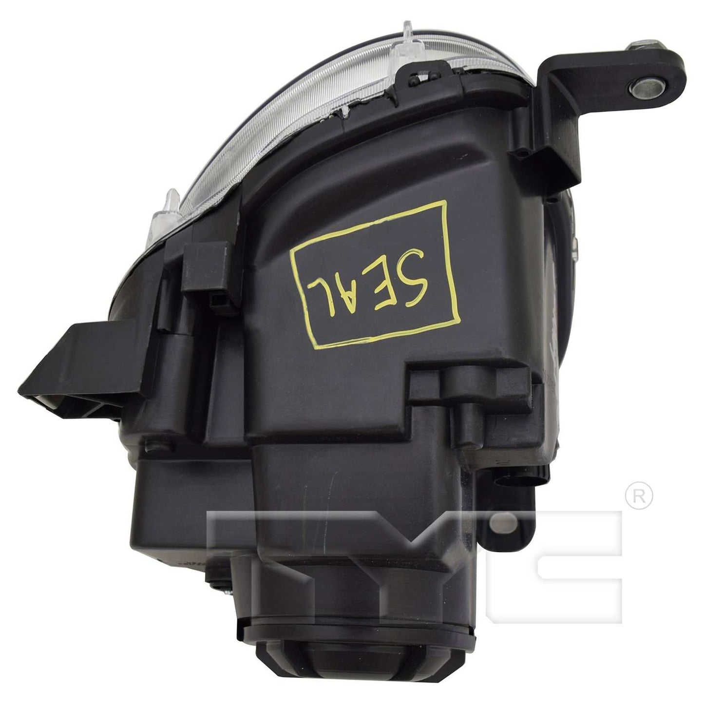 Bottom View of Headlight Assembly TYC 20-9375-00