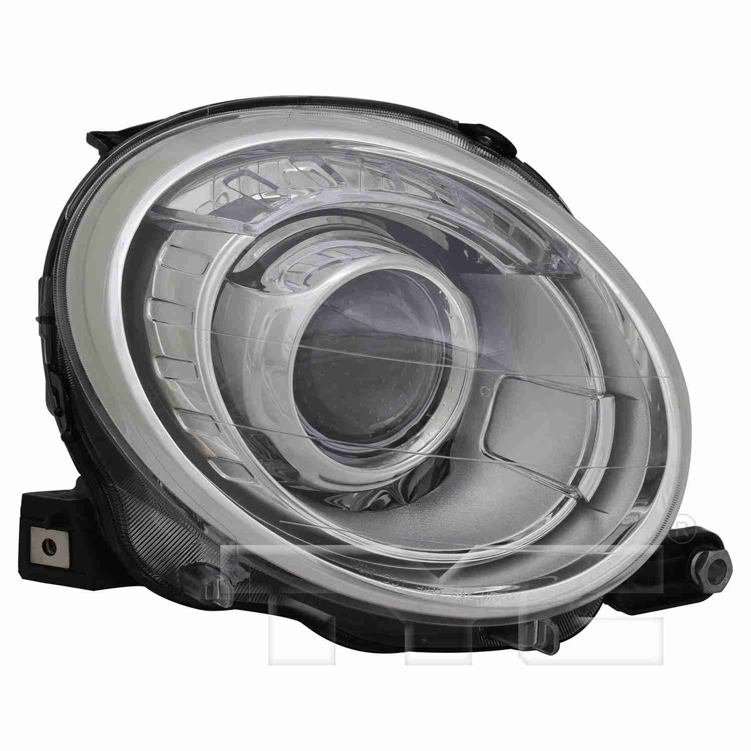 Front View of Headlight Assembly TYC 20-9375-00