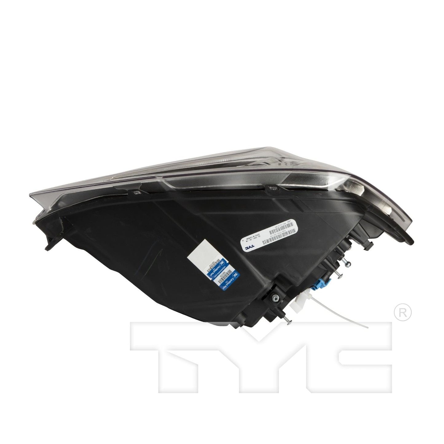 Top View of Right Headlight Assembly TYC 20-9391-00