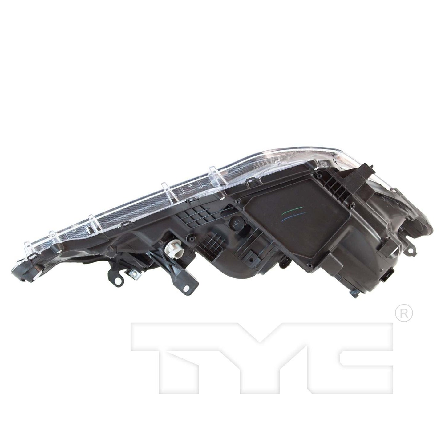 Bottom View of Headlight Assembly TYC 20-9422-00