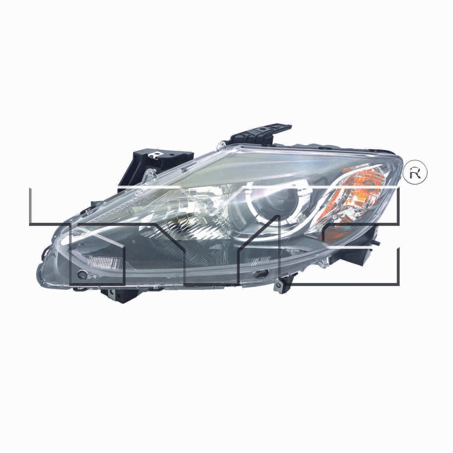 Left View of Right Headlight Assembly TYC 20-9423-00