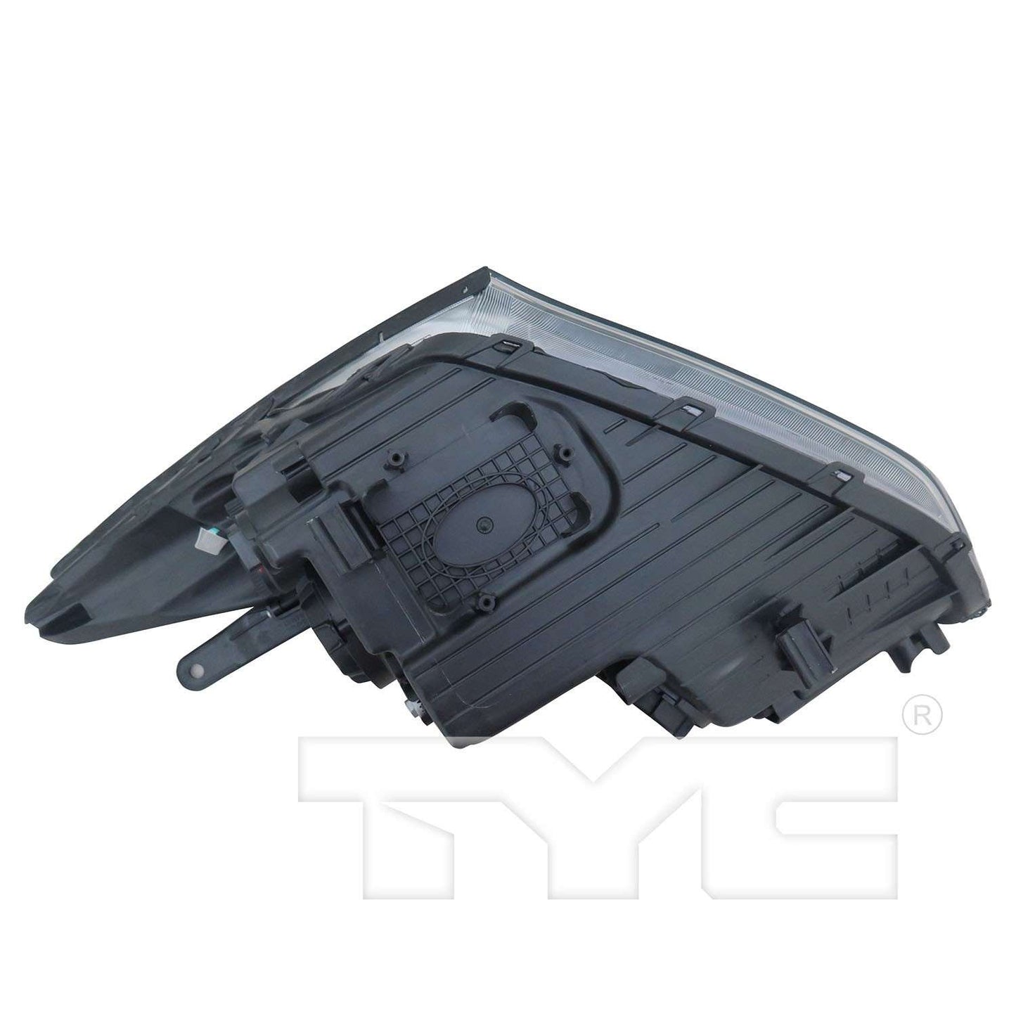 Bottom View of Right Headlight Assembly TYC 20-9447-00-9