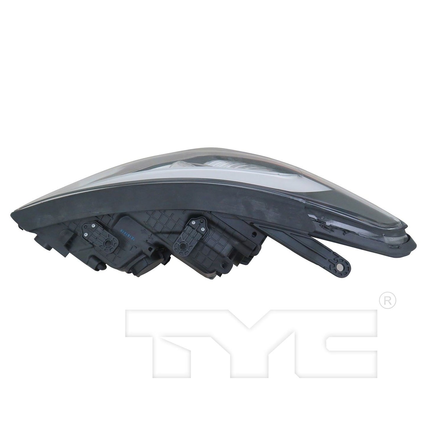 Top View of Right Headlight Assembly TYC 20-9447-00-9