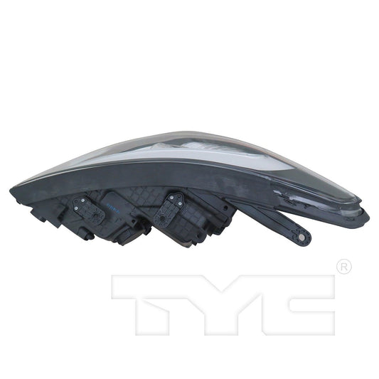 Top View of Right Headlight Assembly TYC 20-9447-00-9