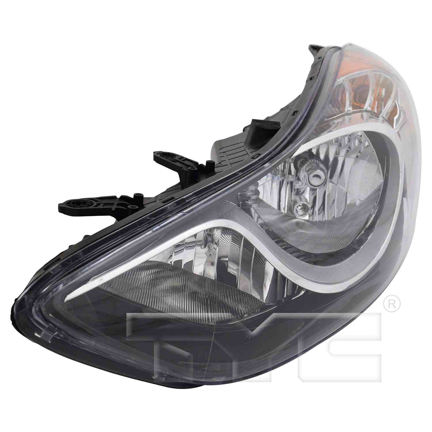 Angle View of Left Headlight Assembly TYC 20-9454-00-9