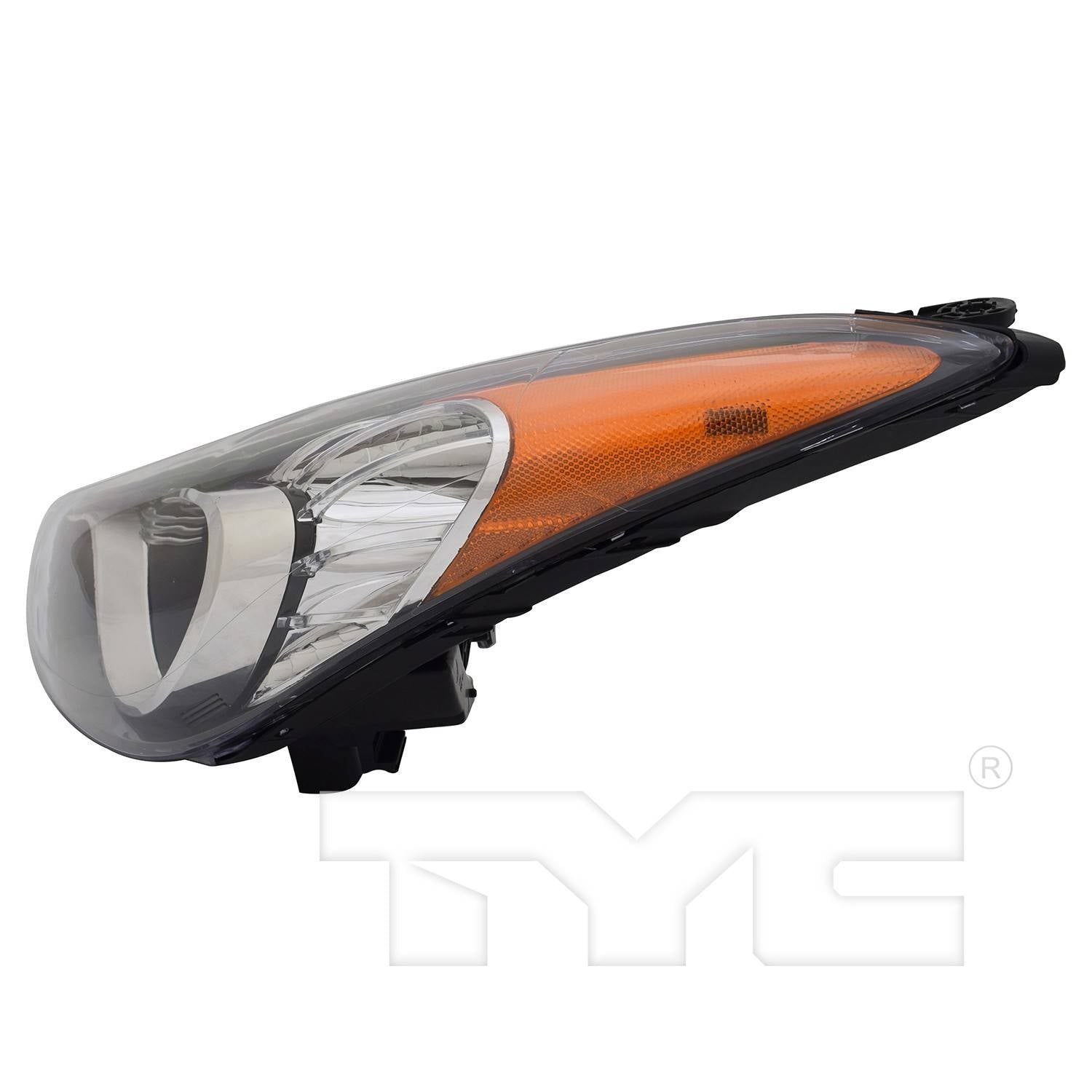 Side View of Left Headlight Assembly TYC 20-9454-00-9