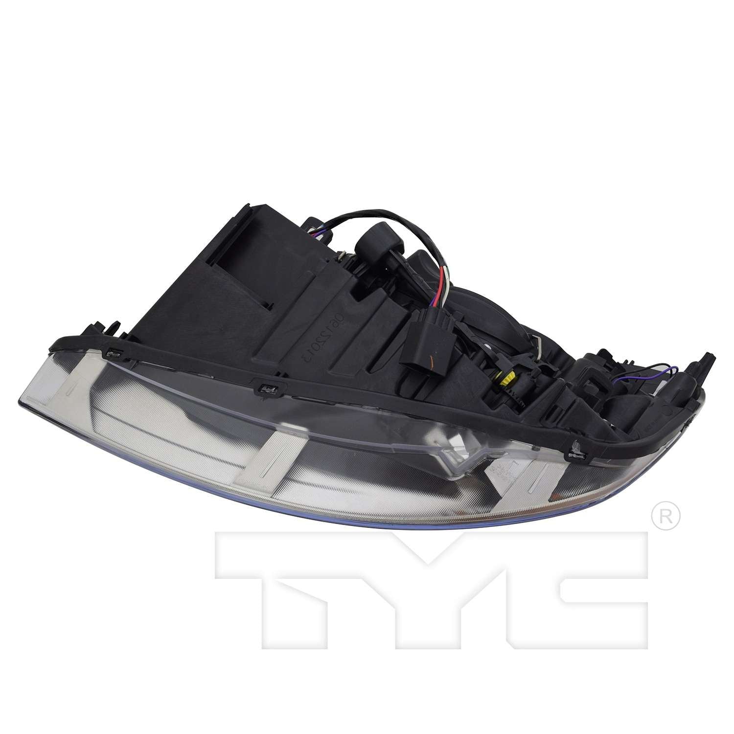 Bottom View of Right Headlight Assembly TYC 20-9463-00-9