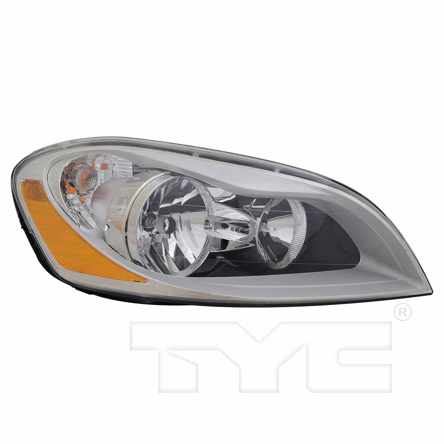 Front View of Right Headlight Assembly TYC 20-9463-00-9