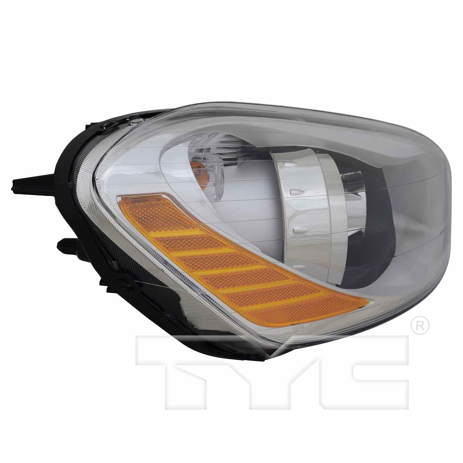 Side View of Right Headlight Assembly TYC 20-9463-00-9