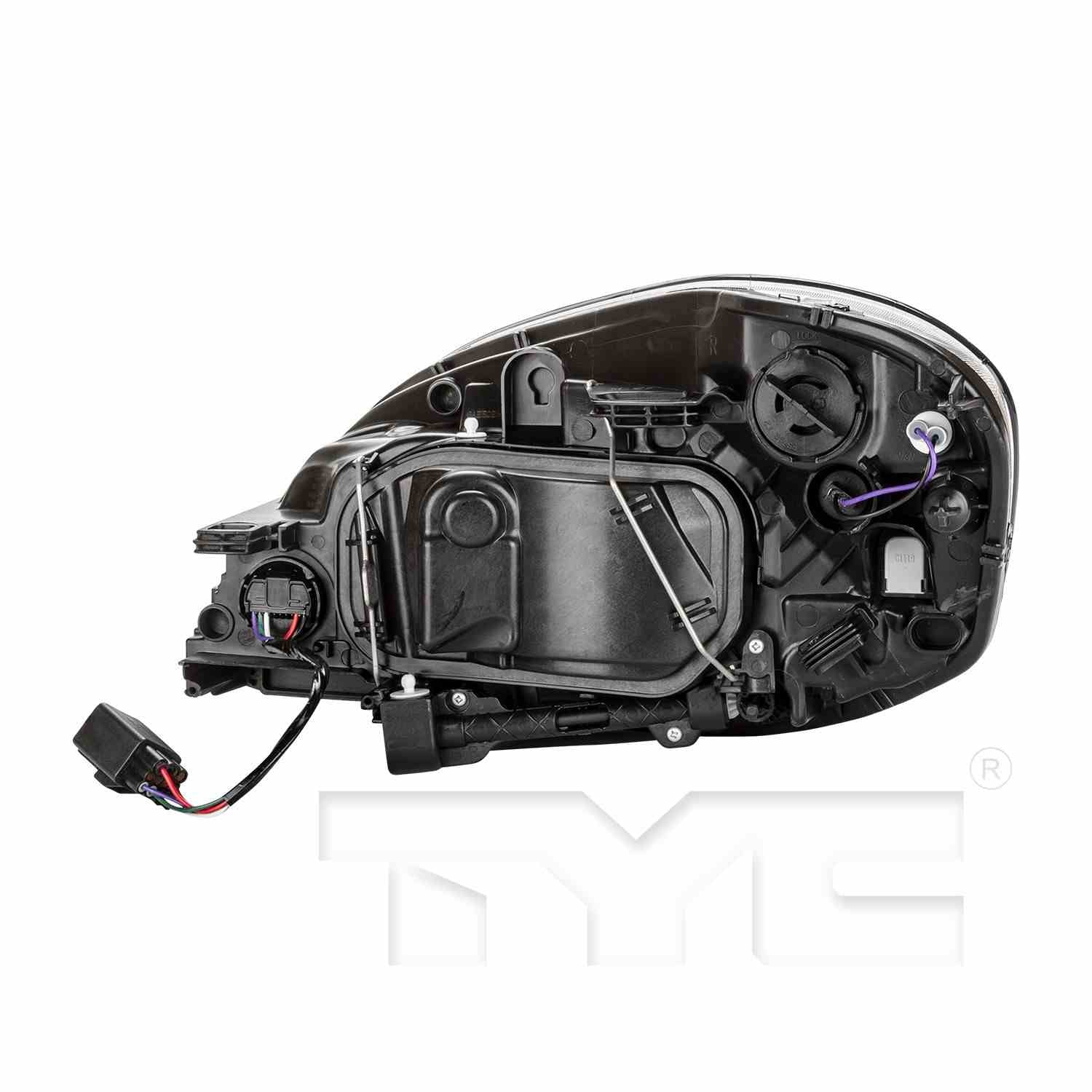 Back View of Headlight Assembly TYC 20-9463-00