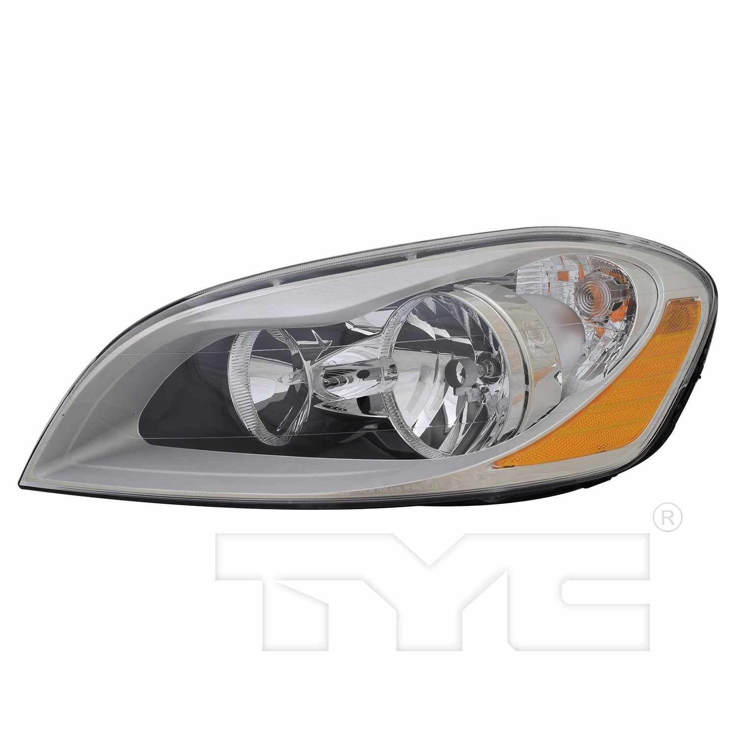 Front View of Left Headlight Assembly TYC 20-9464-00-9