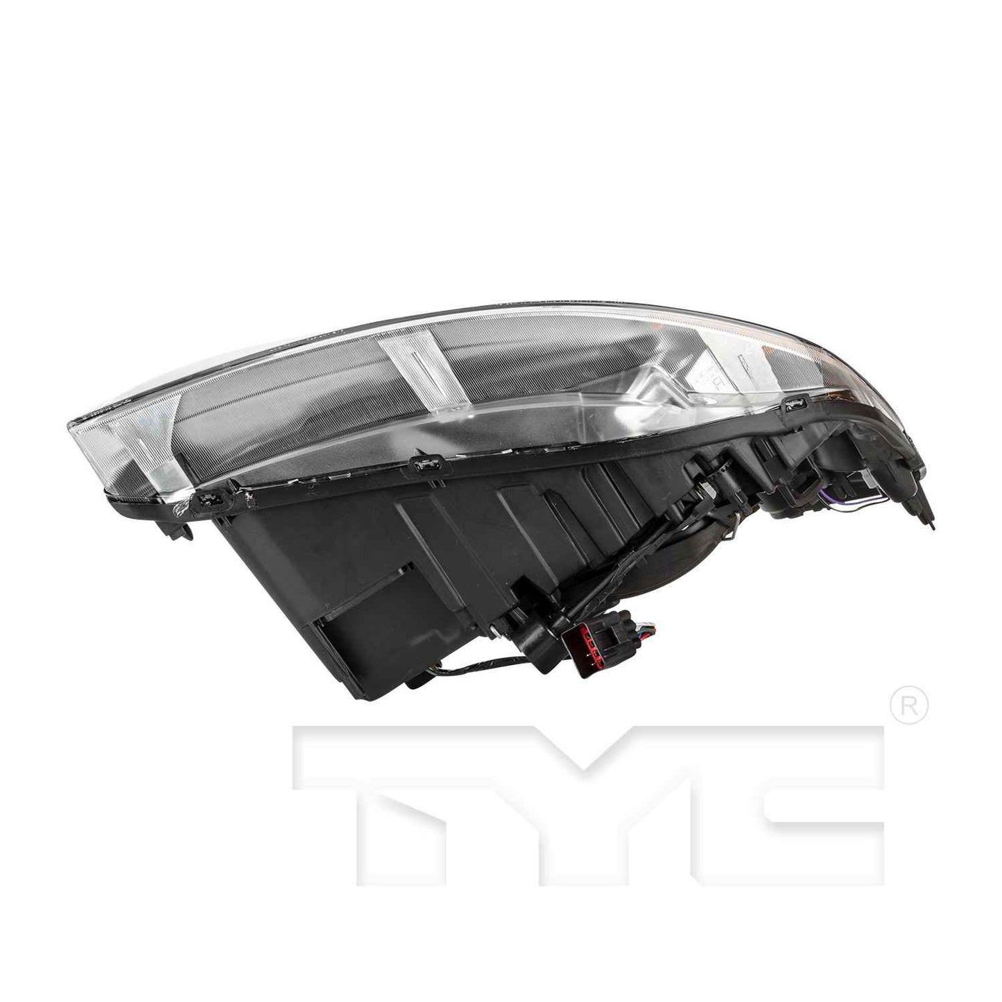 Bottom View of Left Headlight Assembly TYC 20-9464-00