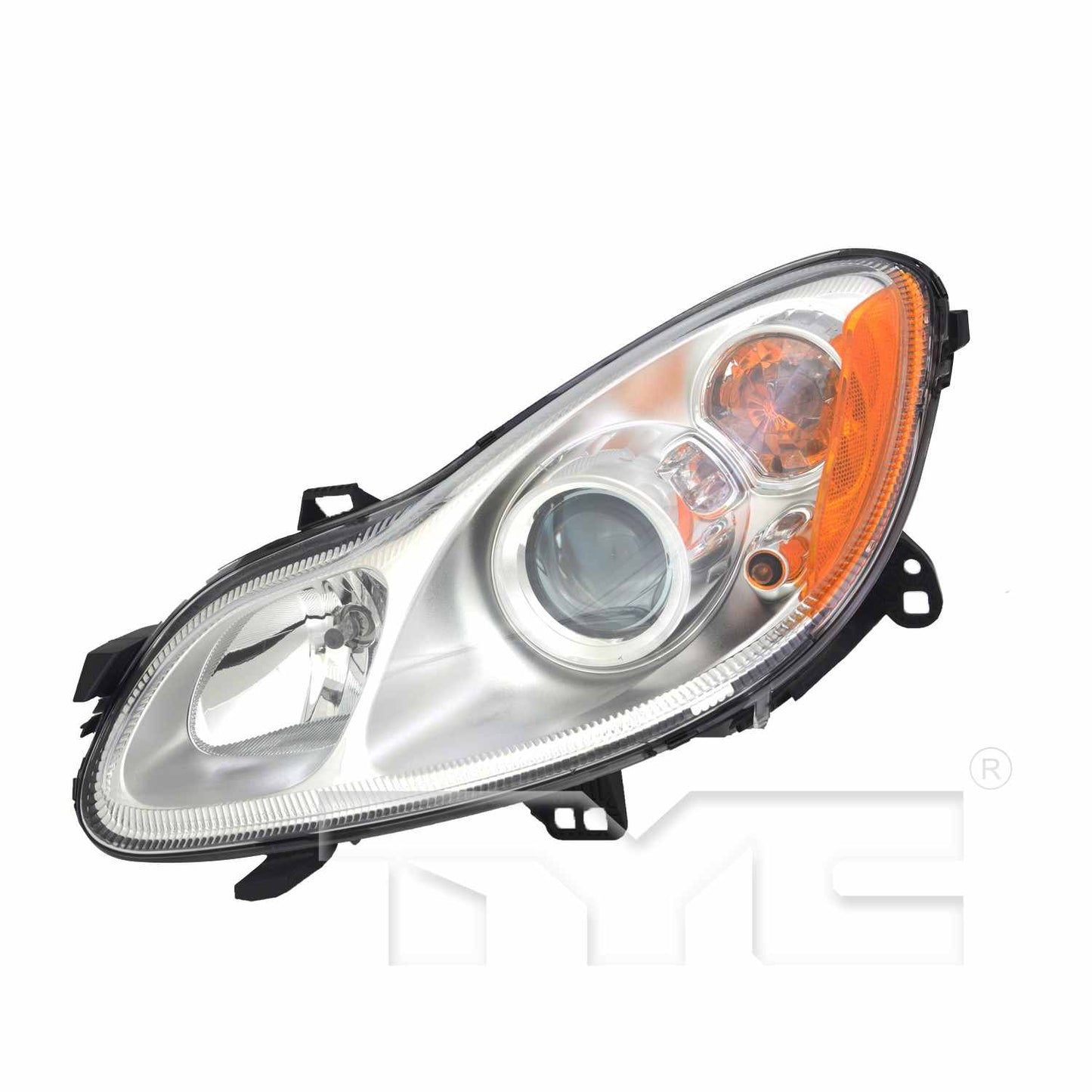 Front View of Headlight Assembly TYC 20-9480-00