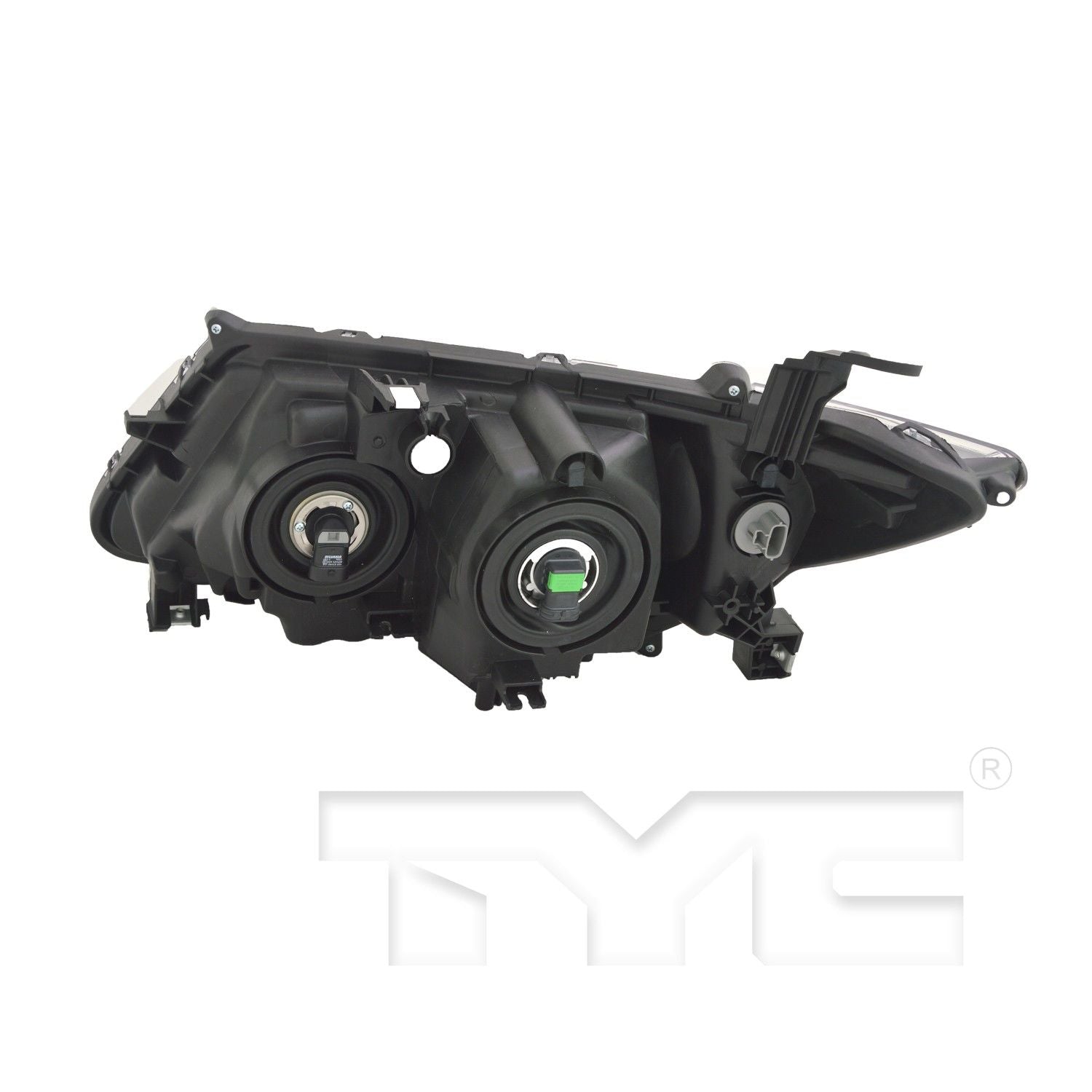 Back View of Right Headlight Assembly TYC 20-9489-00-9