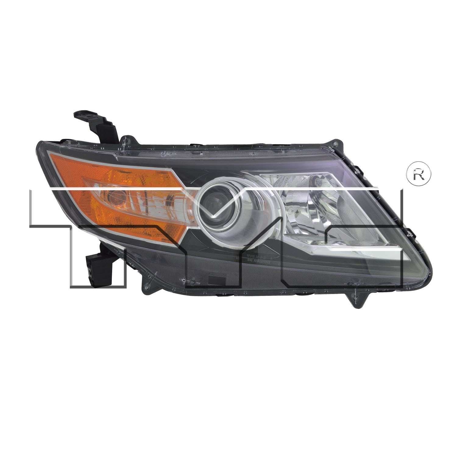 Right View of Right Headlight Assembly TYC 20-9489-00-9