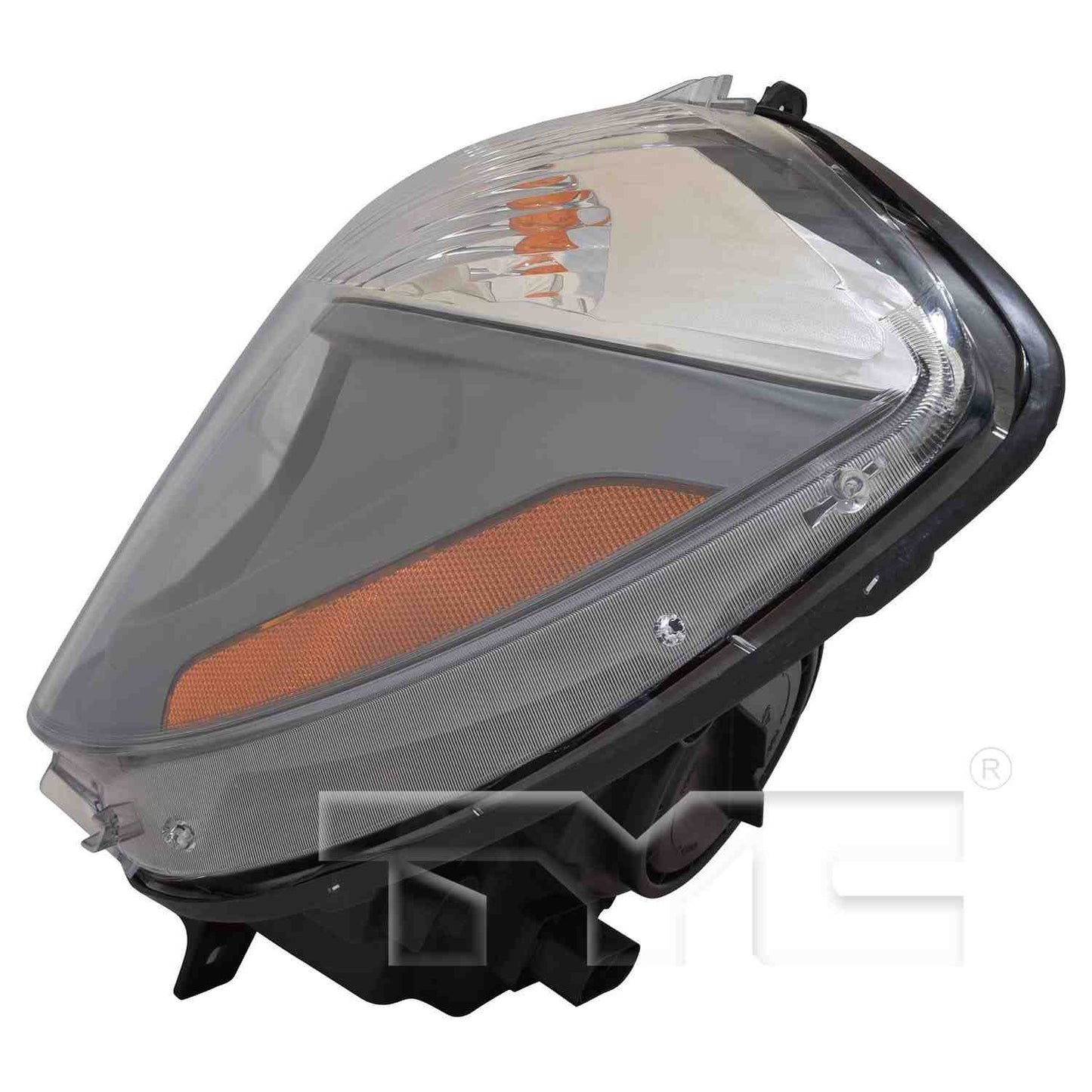 Side View of Left Headlight Assembly TYC 20-9534-00