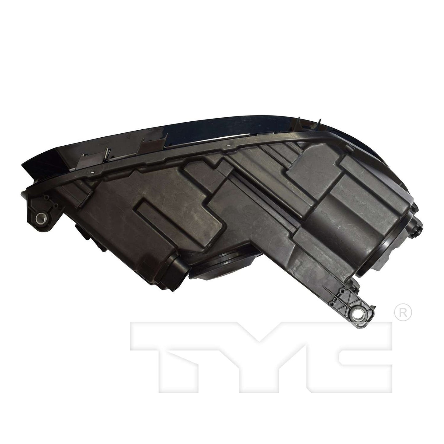 Bottom View of Headlight Assembly TYC 20-9582-00-9