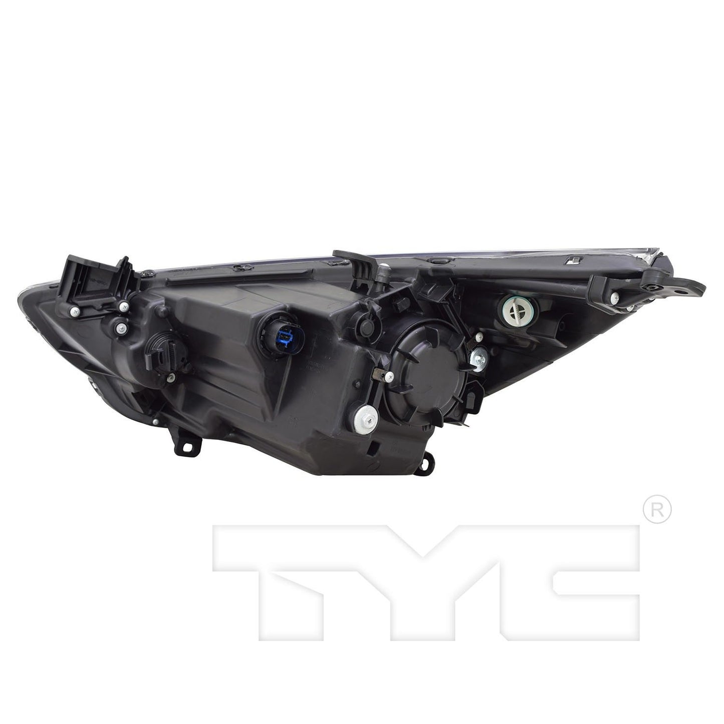 Back View of Right Headlight Assembly TYC 20-9717-00